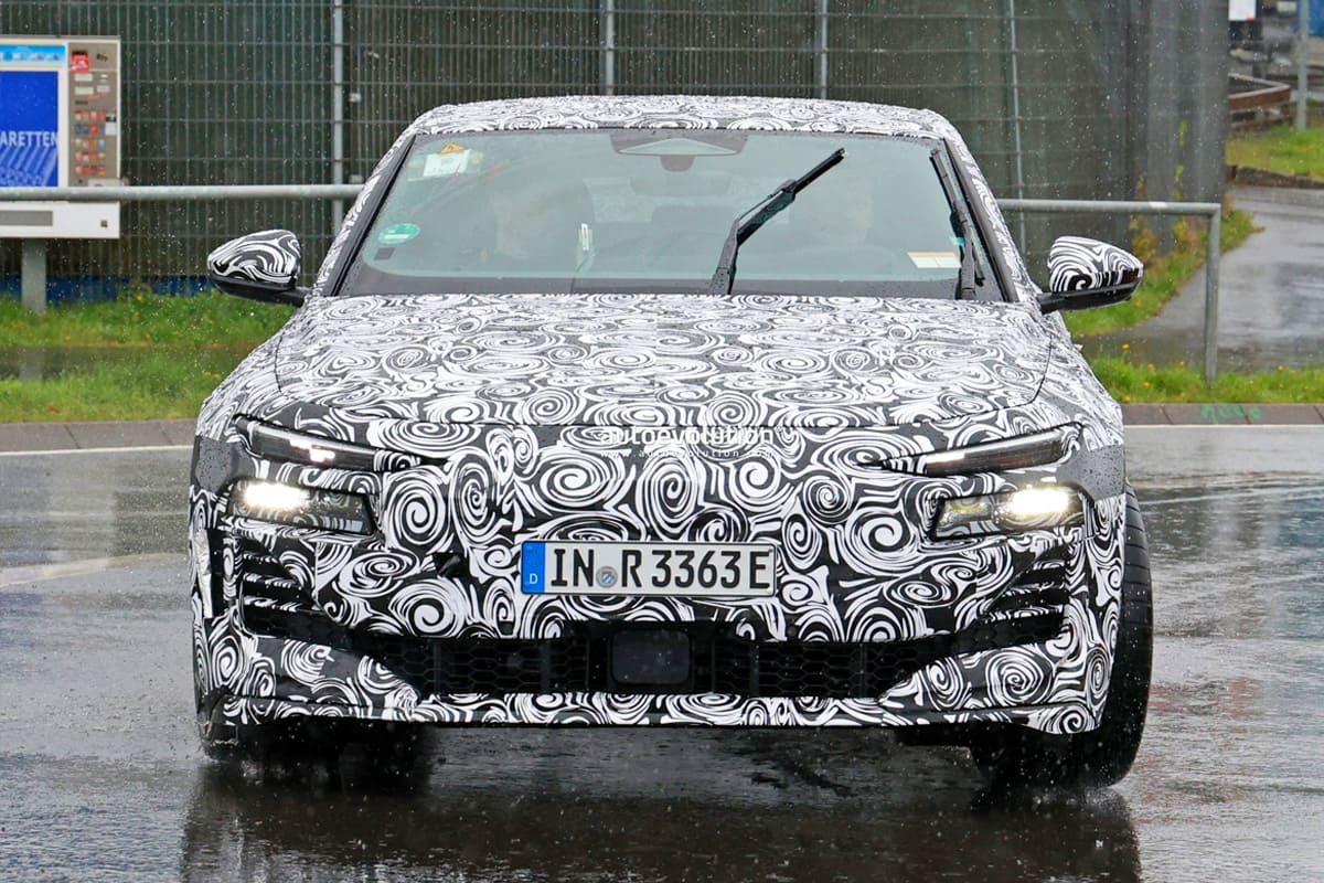 아우디 RS6 e-트론 독일서 포착, 하반기 출시 예정인 고성능 전기차 < 자동차 < 기사본문 - 아던트뉴스