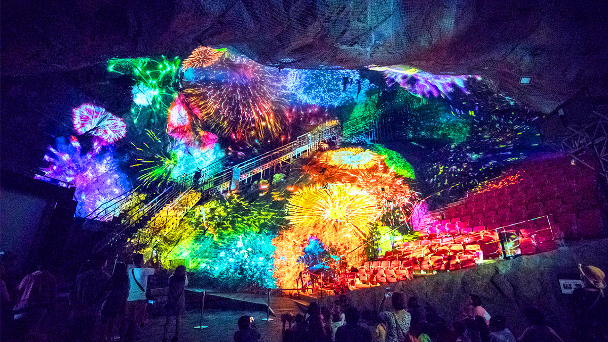 광명동굴 미디어아트