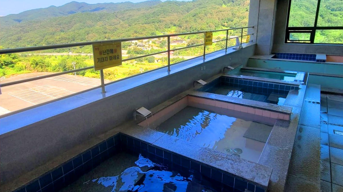 칠곡 도개온천, 지하 암반수 온천욕