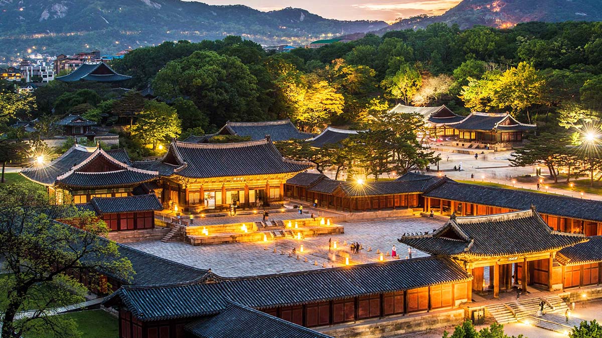 창경궁 야간 전경