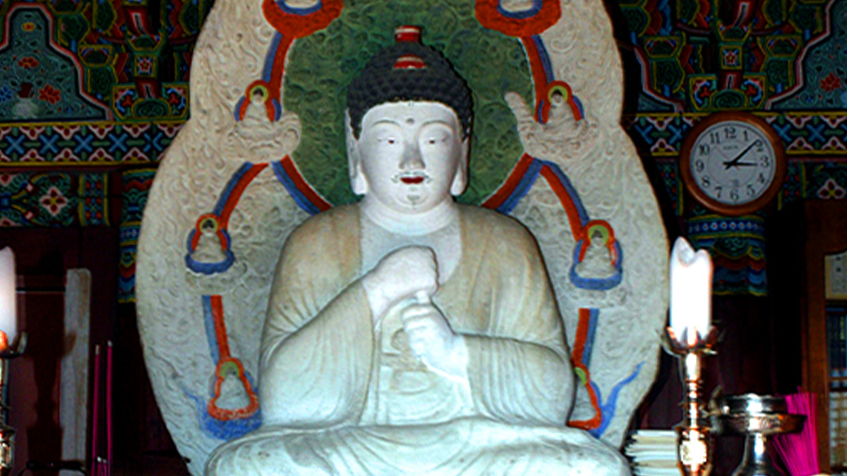 동화사 석조비로자나불좌상