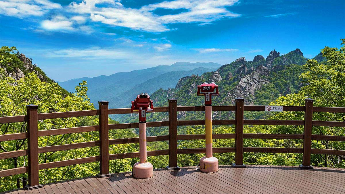 설악산 한계령 풍경
