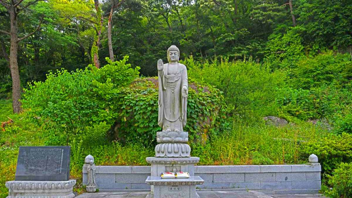 가섭사 마애석불