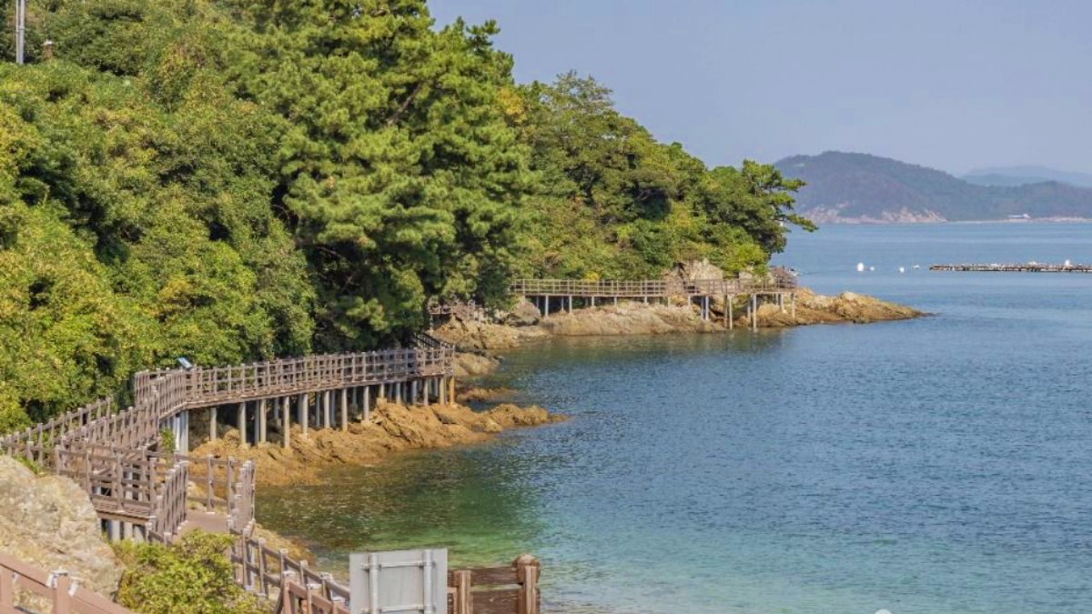 만지도 산책로