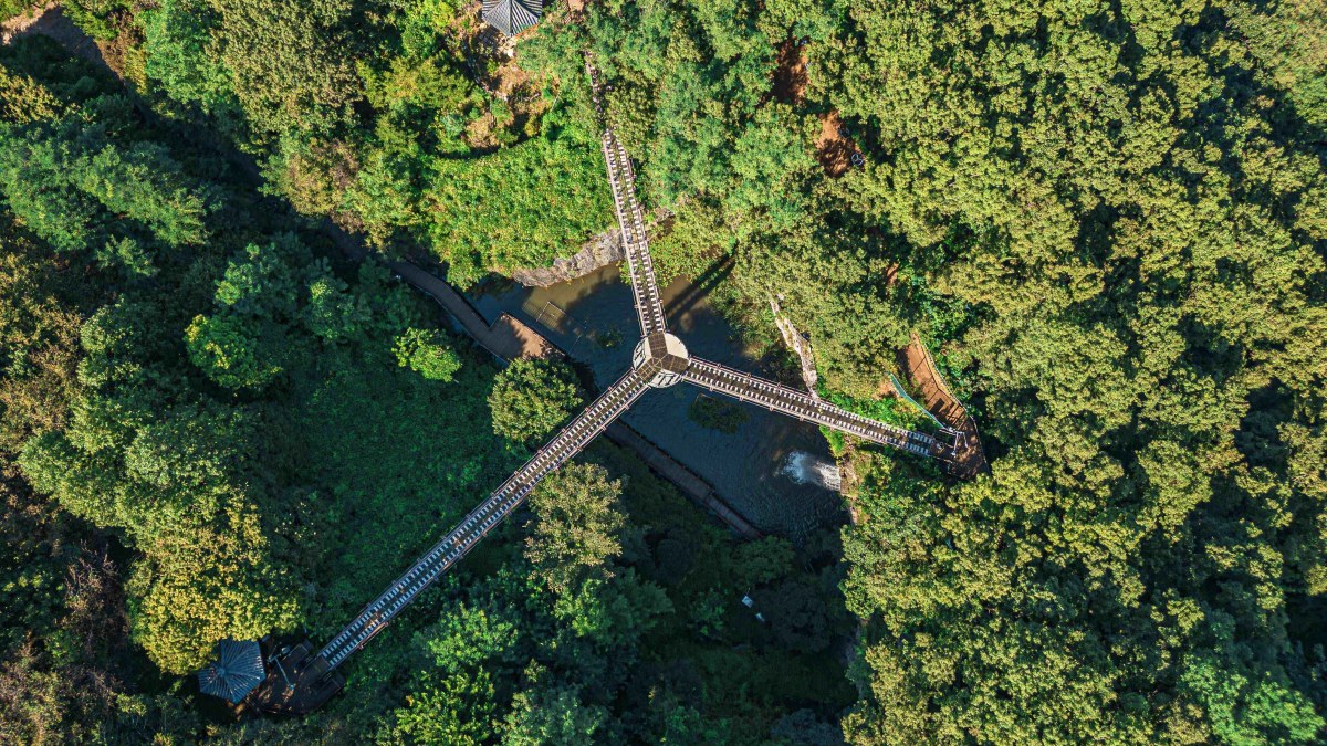광명 도덕산 출렁다리