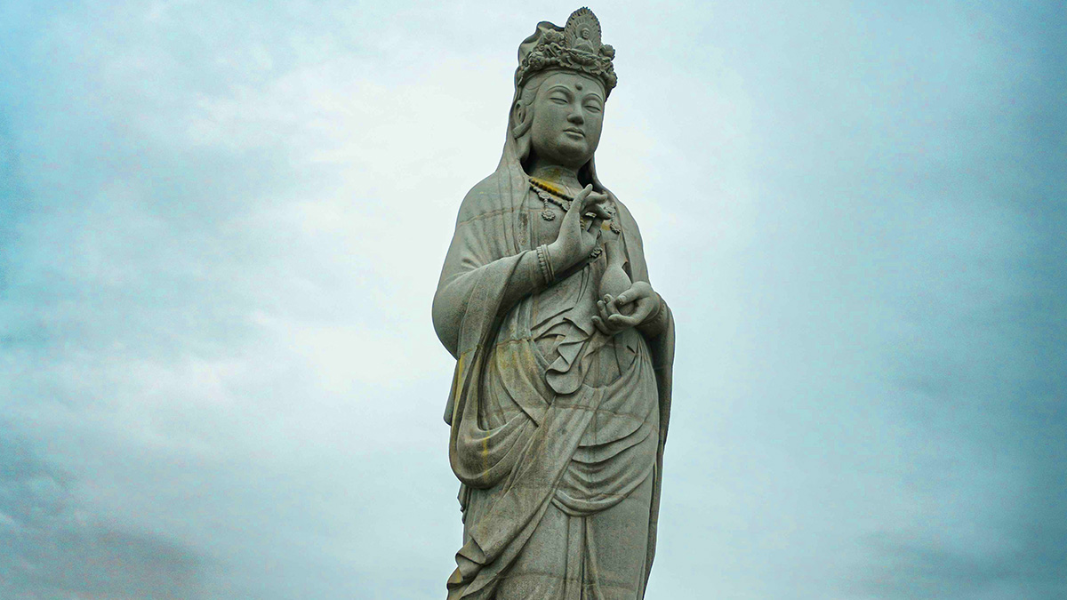 낙산사 해수관음상