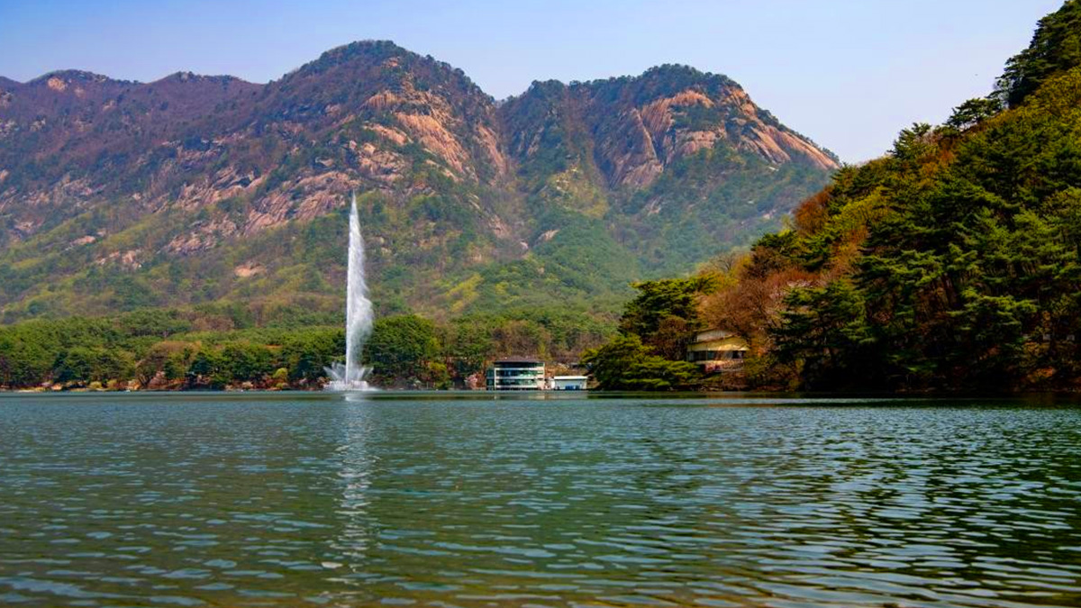 산정호수