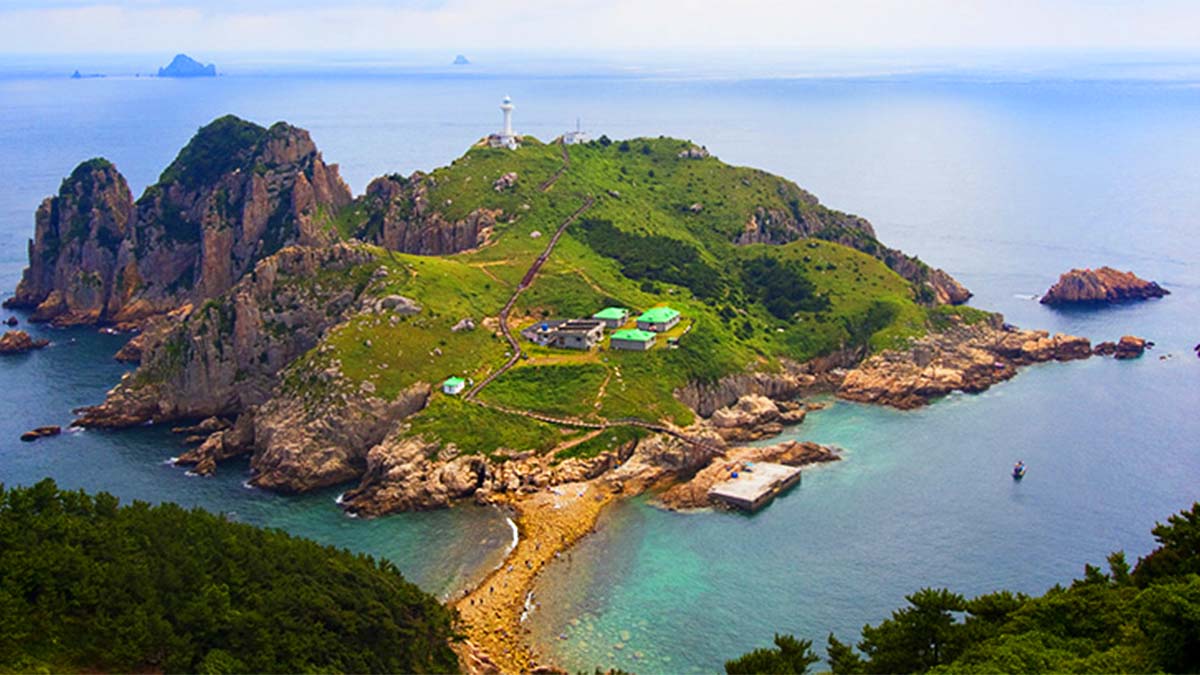 소매물도 섬 전경