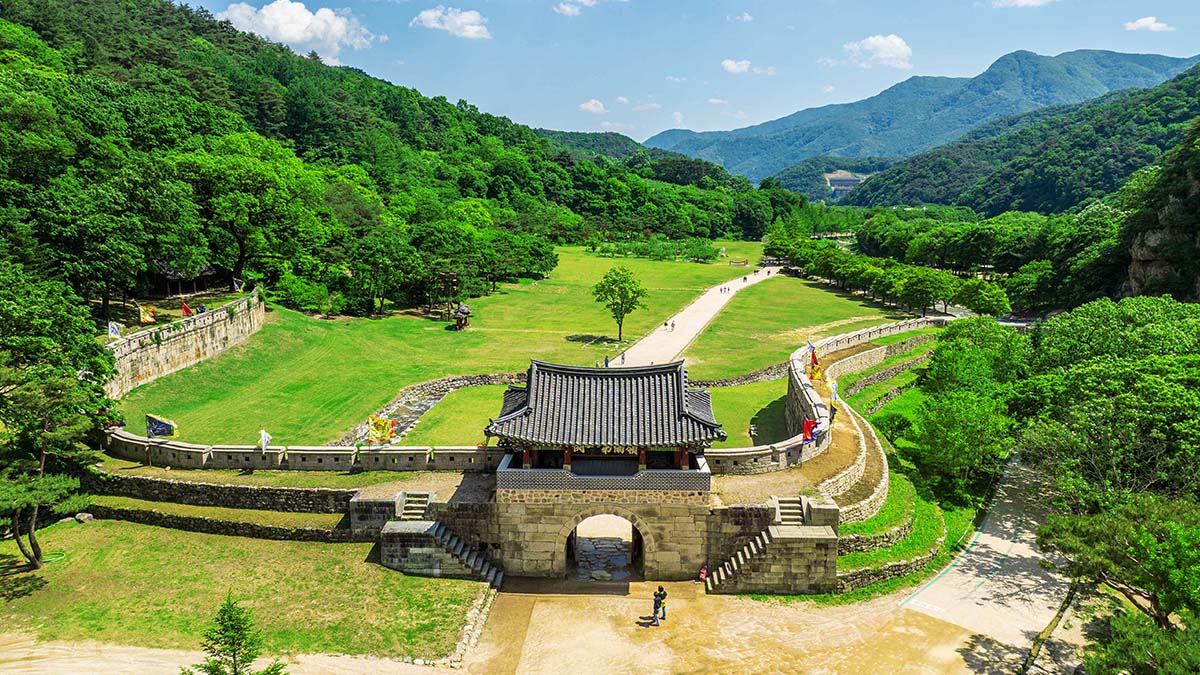 문경새재도립공원 전경