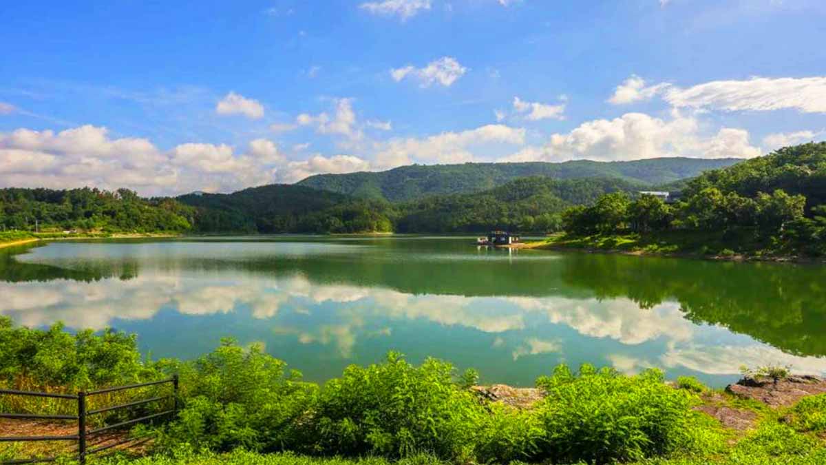 단산 저수지 전경 / 사진=한국관광콘텐츠랩