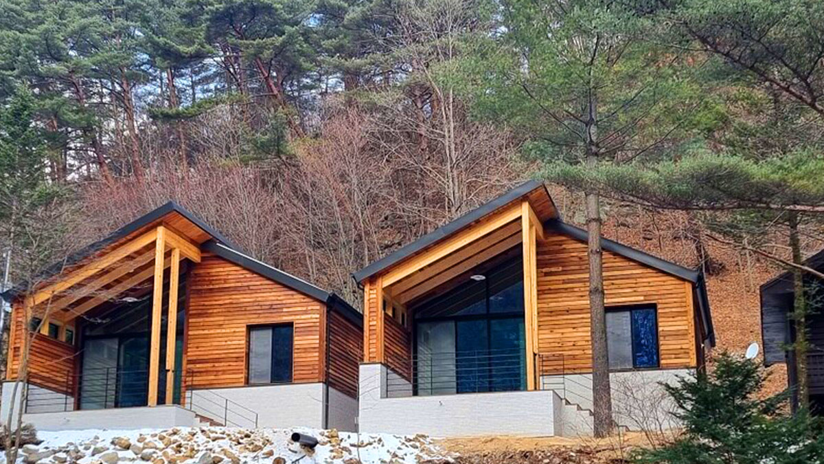 가리왕산자연휴양림 숙소