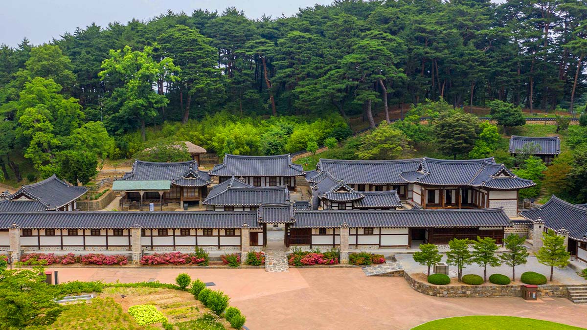 선교장 전경