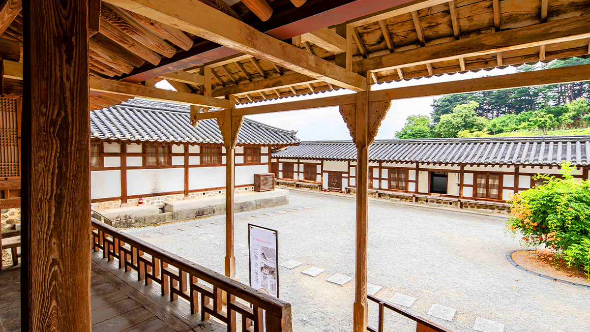 선교장 풍경