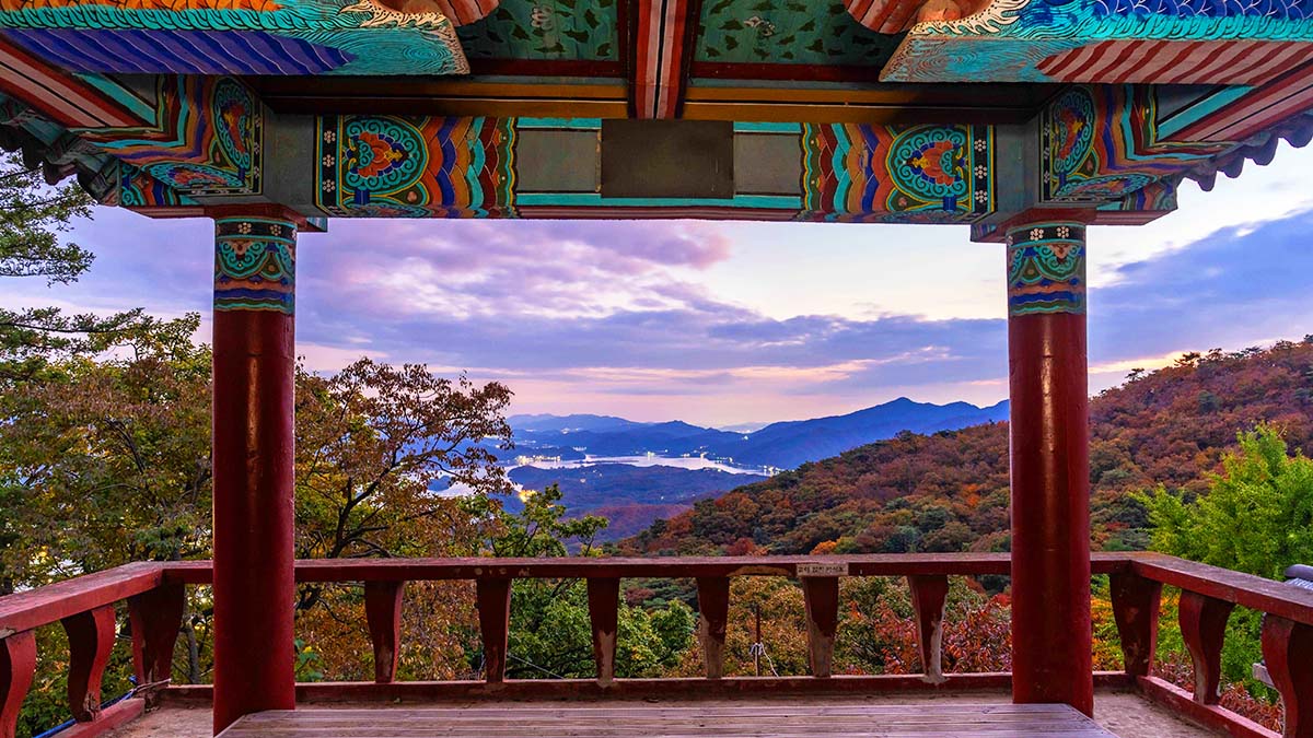 수종사 풍경