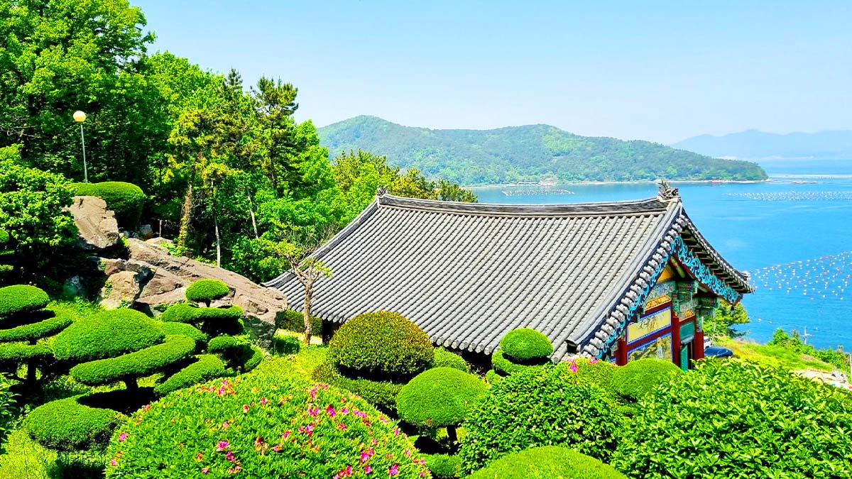 장수암 여름 풍경 / 사진=창원관광
