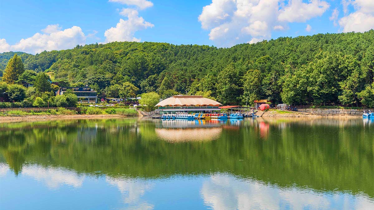 고모호수공원 전경
