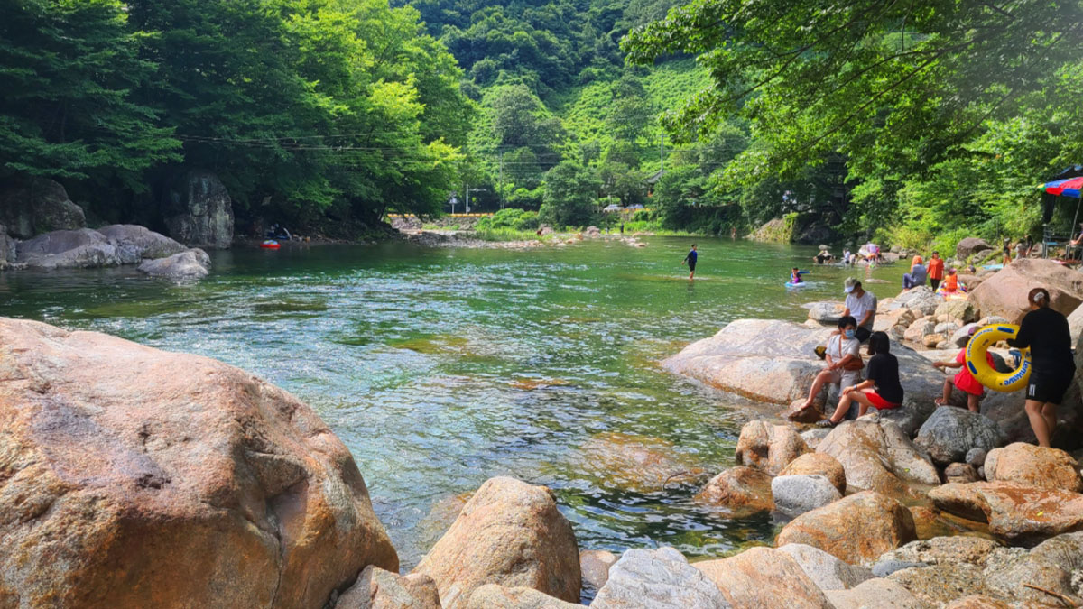 세이암계곡 풍경