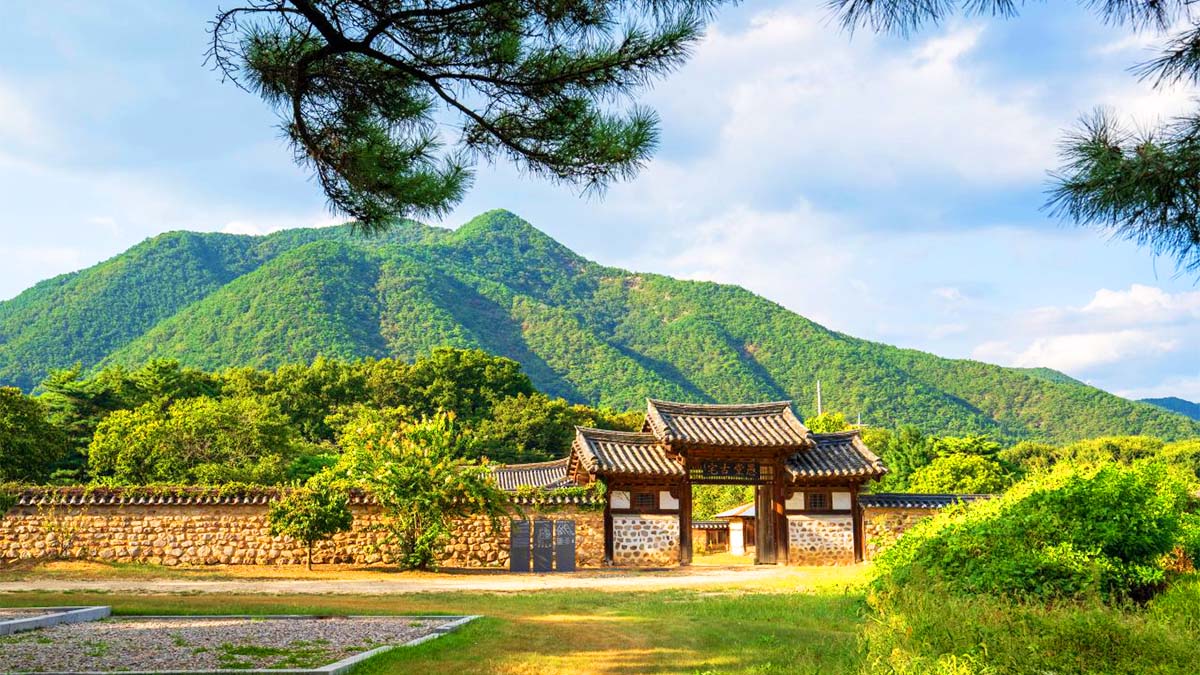우당고택 경관