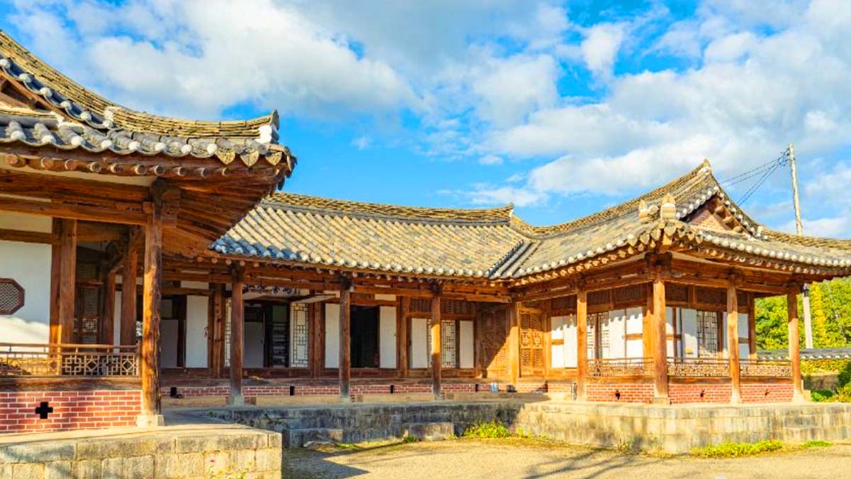 우당고택 전경