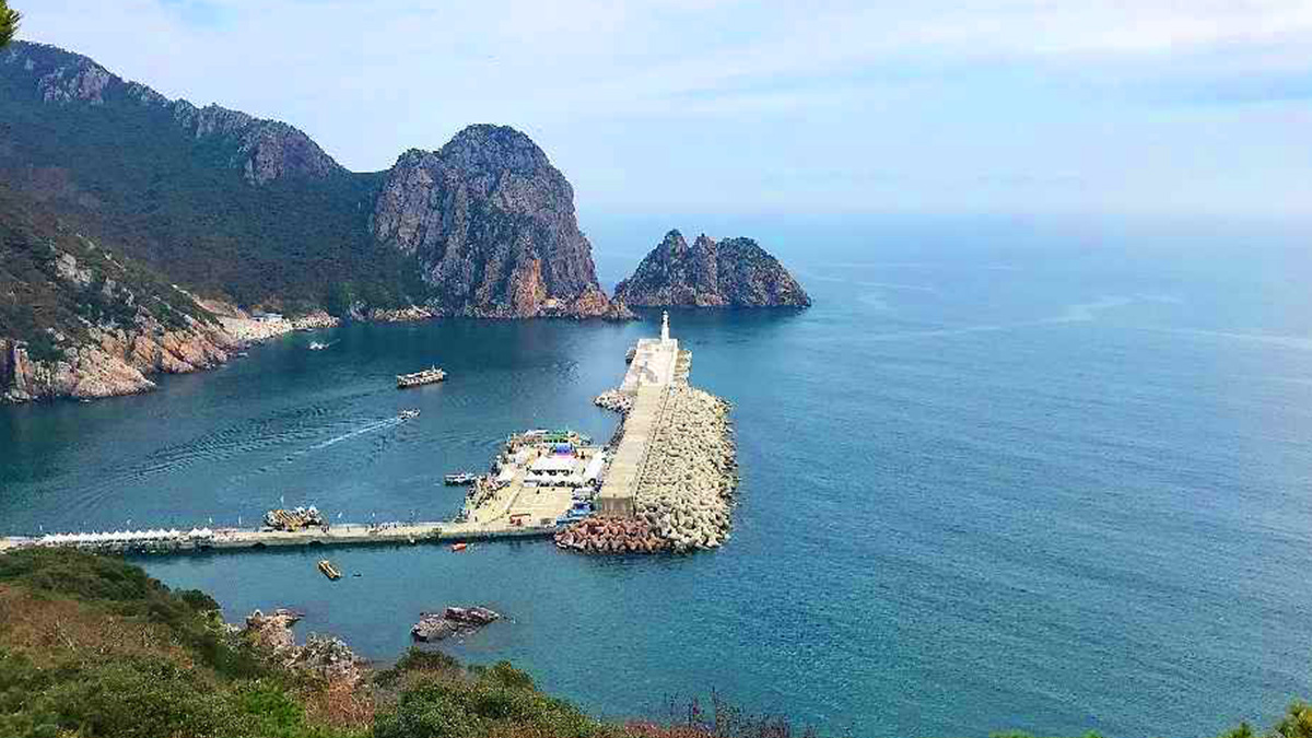 홍도 바다