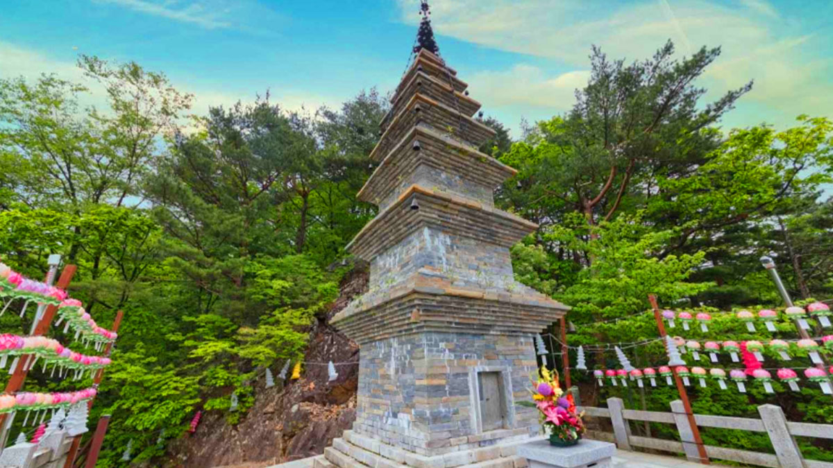 정암사 수마노탑