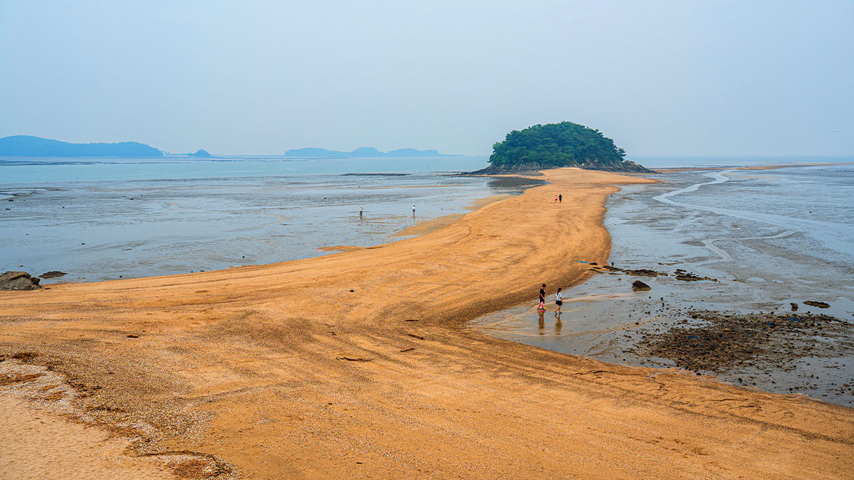 선재도 목섬