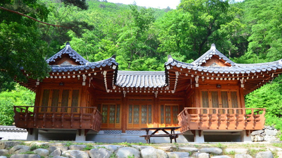 삼봉자연휴양림 숙소