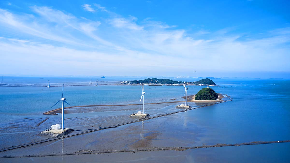 탄도항 누에섬 바닷길