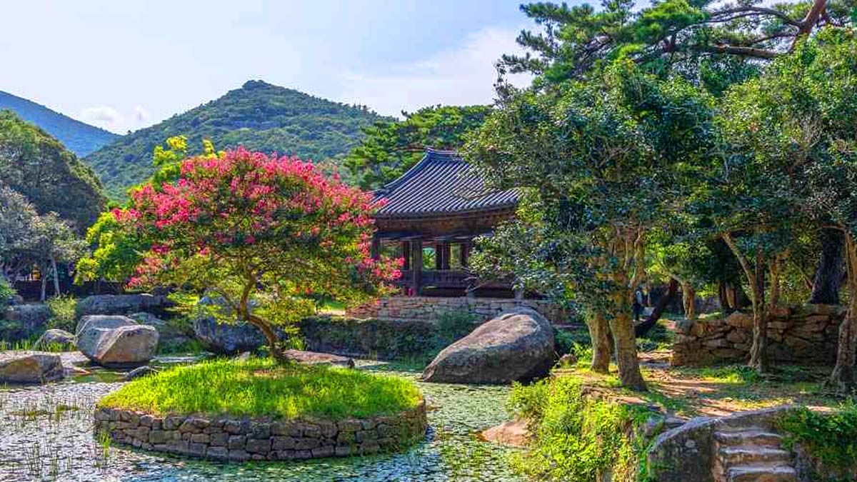 보길도 세연정 풍경