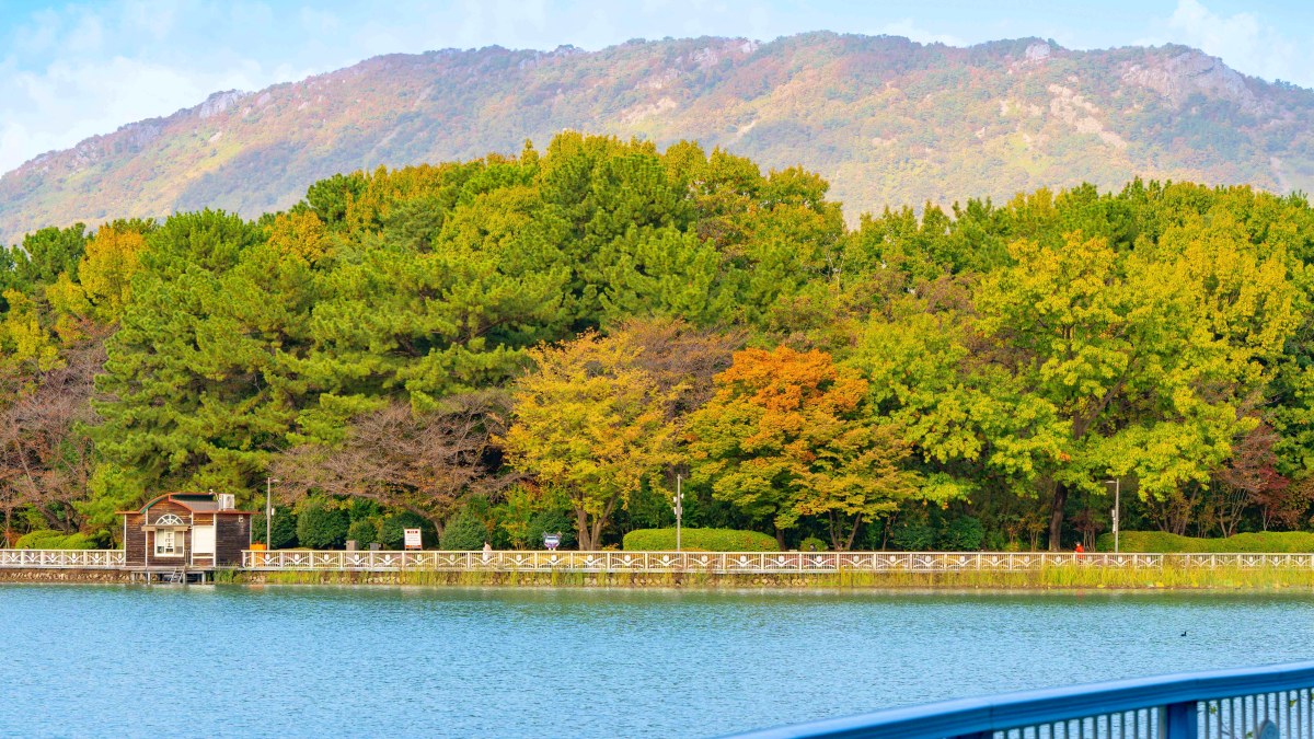 창원 용지호수공원 풍경 / 사진=한국관광공사 송희재