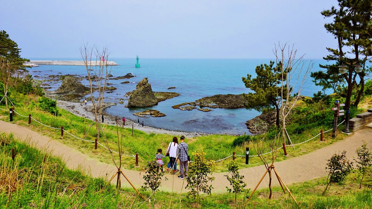 경주 양남 주상절리길 산책로 / 사잔=경주문화관광