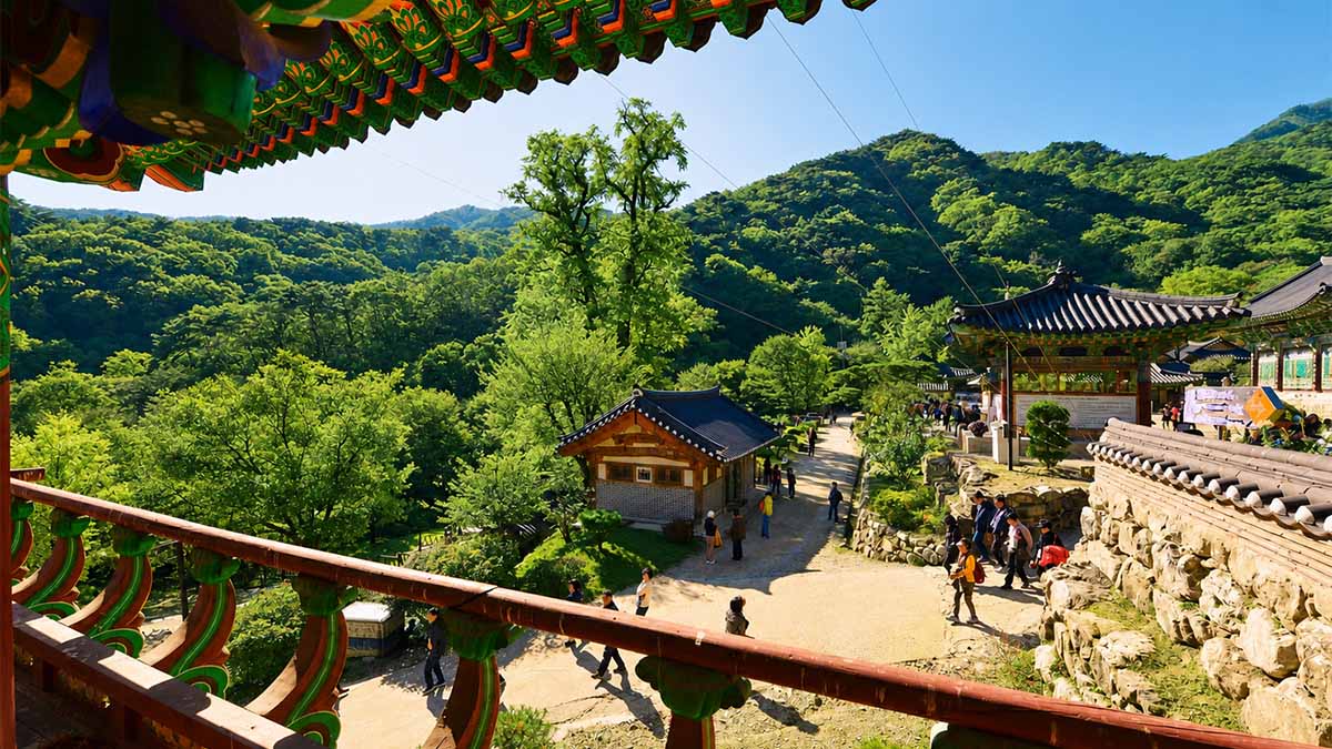 용문사 마당길