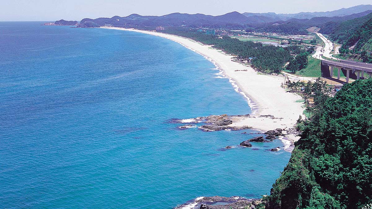 맹방해변