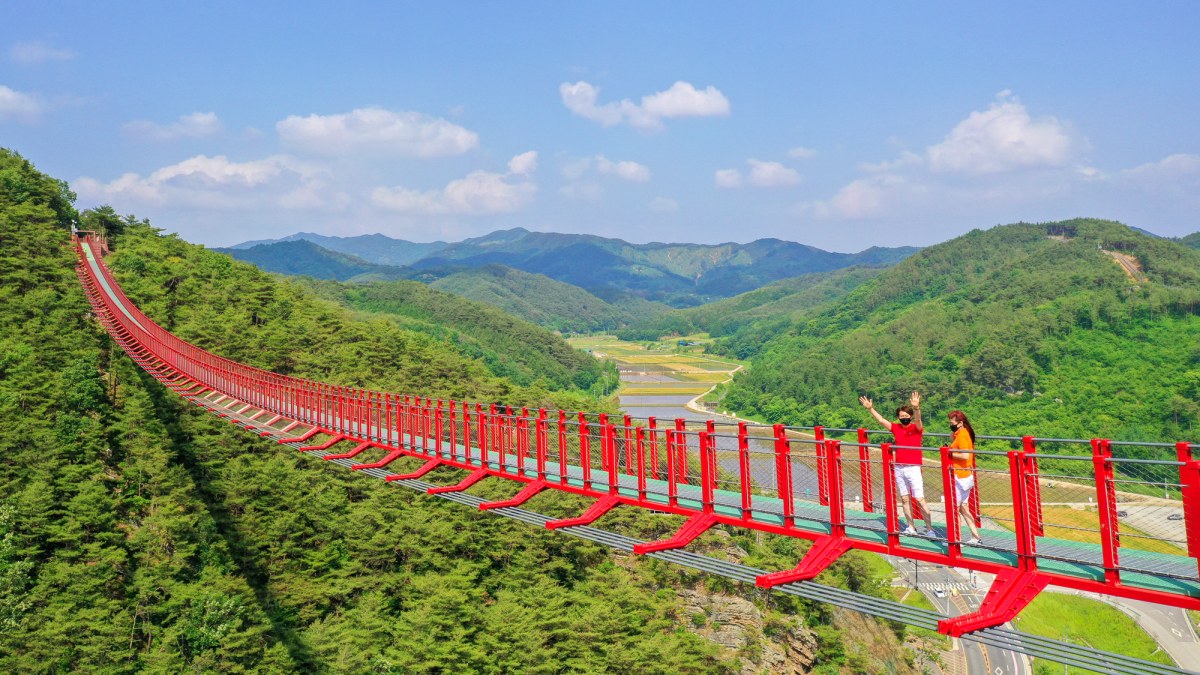 채계산 출렁다리 / 사진=전북문화관광