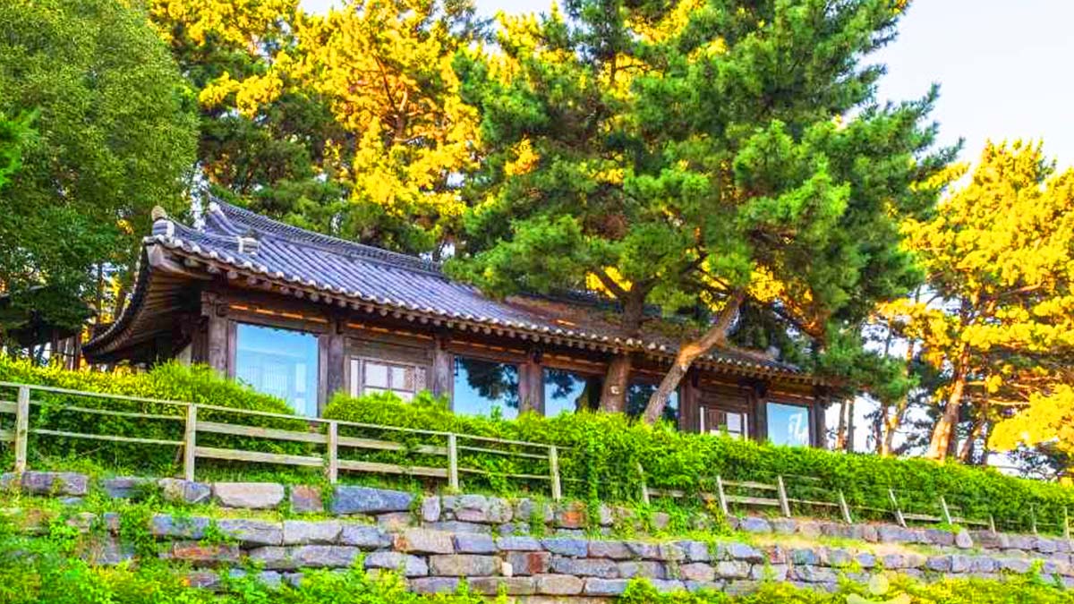 상화원 한옥 전경