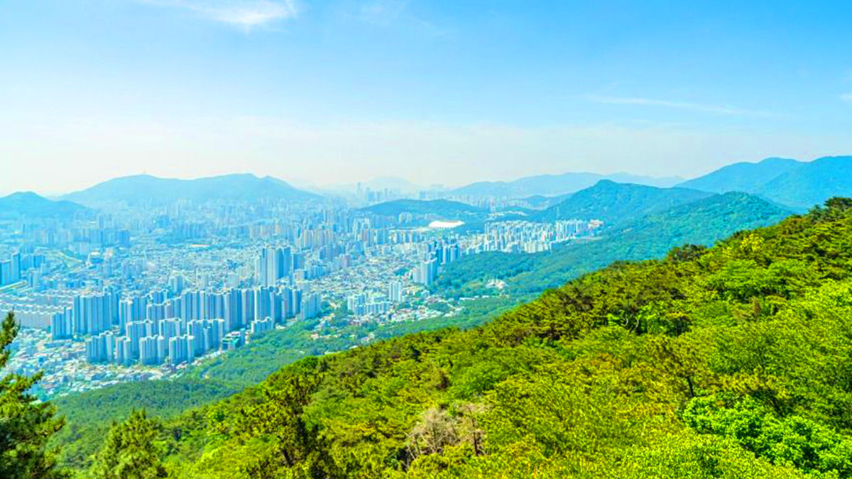 금정산국립공원 전망