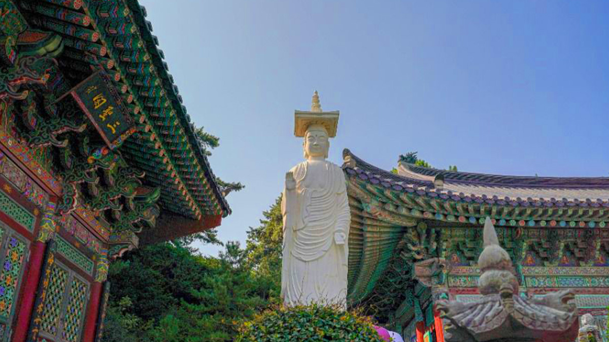 해광사 석조 미륵불