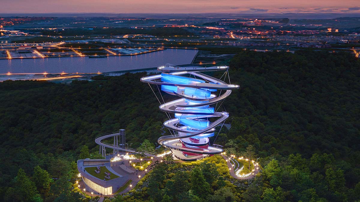 파노라마 워크 야경 조감도