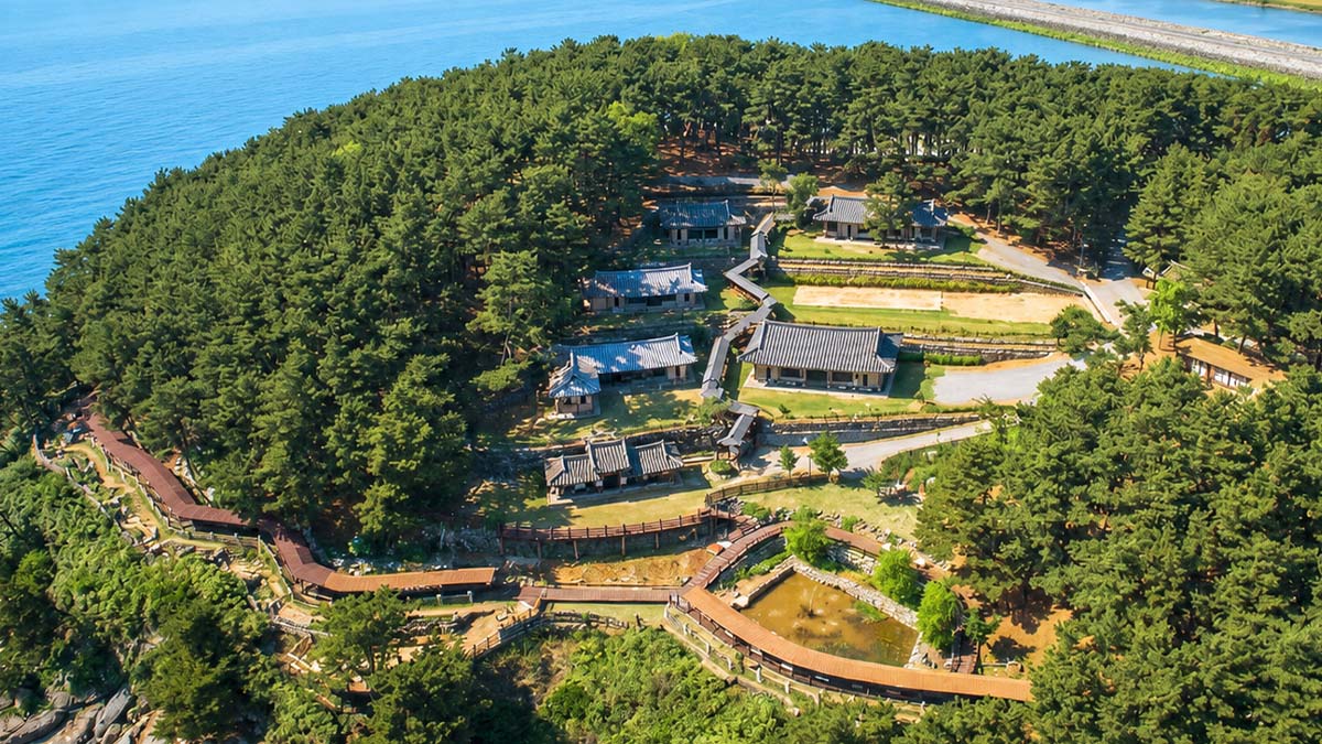 상화원 전경