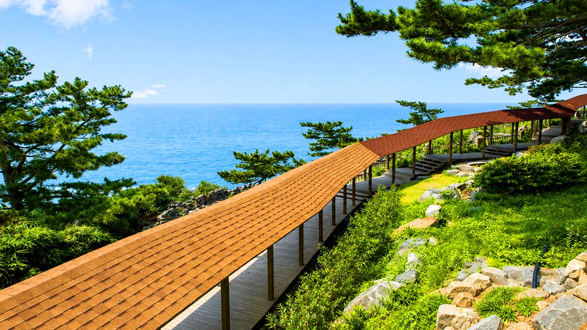상화원 회랑