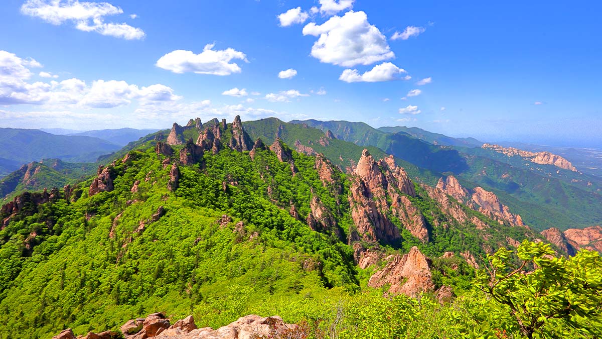 설악산 울산바위 공룡능선